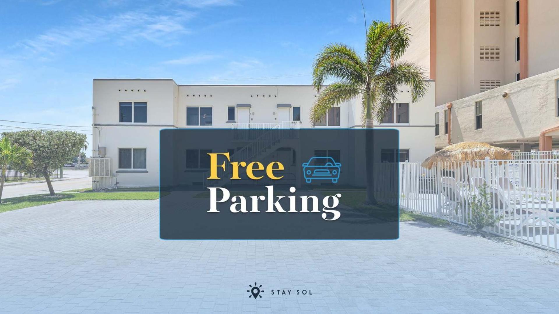 Free Parking, Bay View, Pool, Step To Beach Hollywood Bagian luar foto